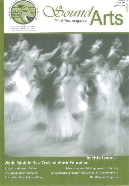 SOUND ARTS Volume 4 Number 1, February 2008