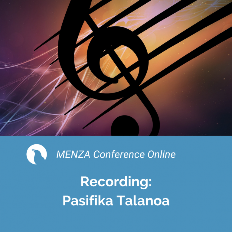 MENZA Conference Online – Pasifika Talanoa