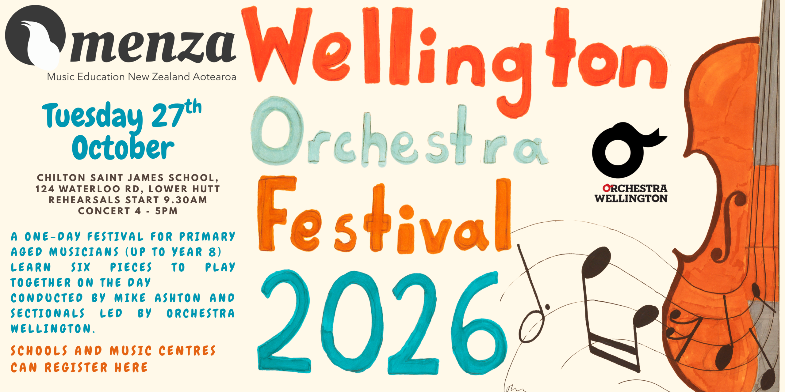 Wellington Orchestra Festival (WOF) 2026